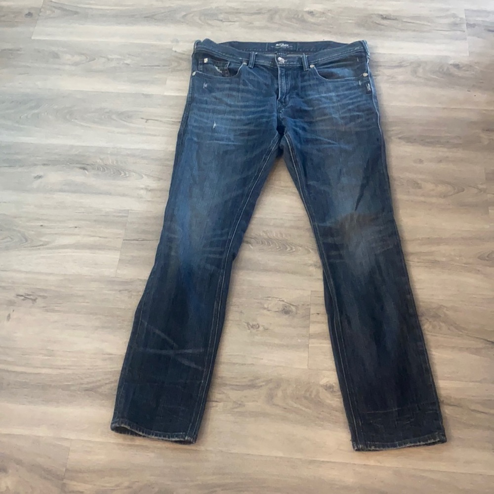 Silver Jeans Men's Straight Jeans - Dark Blue